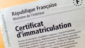 carte grise